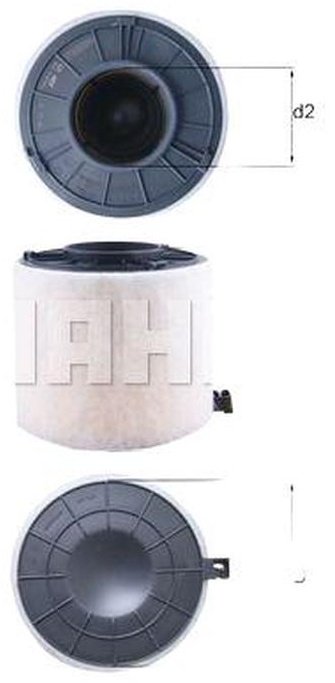 MAHLE воздушный фильтр LX4407 купить,NaN