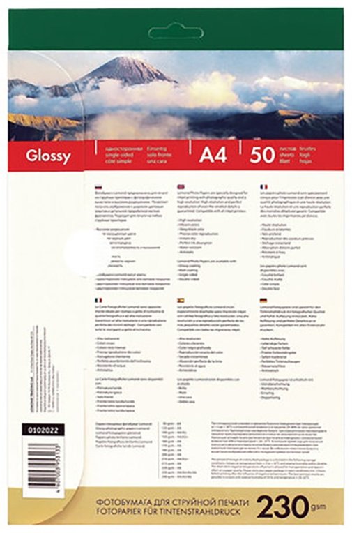 Lomond 0102022 бумага, A4, 50 шт, глянцевое покрытие - ForteMarket Lomond 0102022 бумага, A4, 50 шт, глянцевое покрытие купить,0