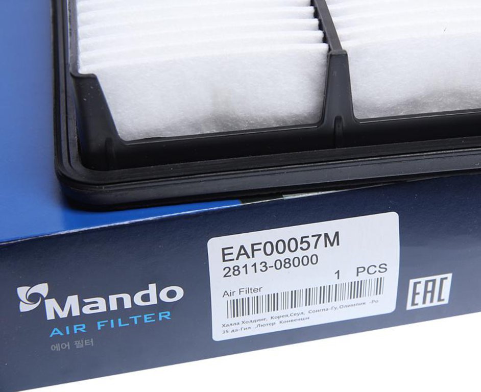 MANDO воздушный фильтр EAF00057M купить,NaN