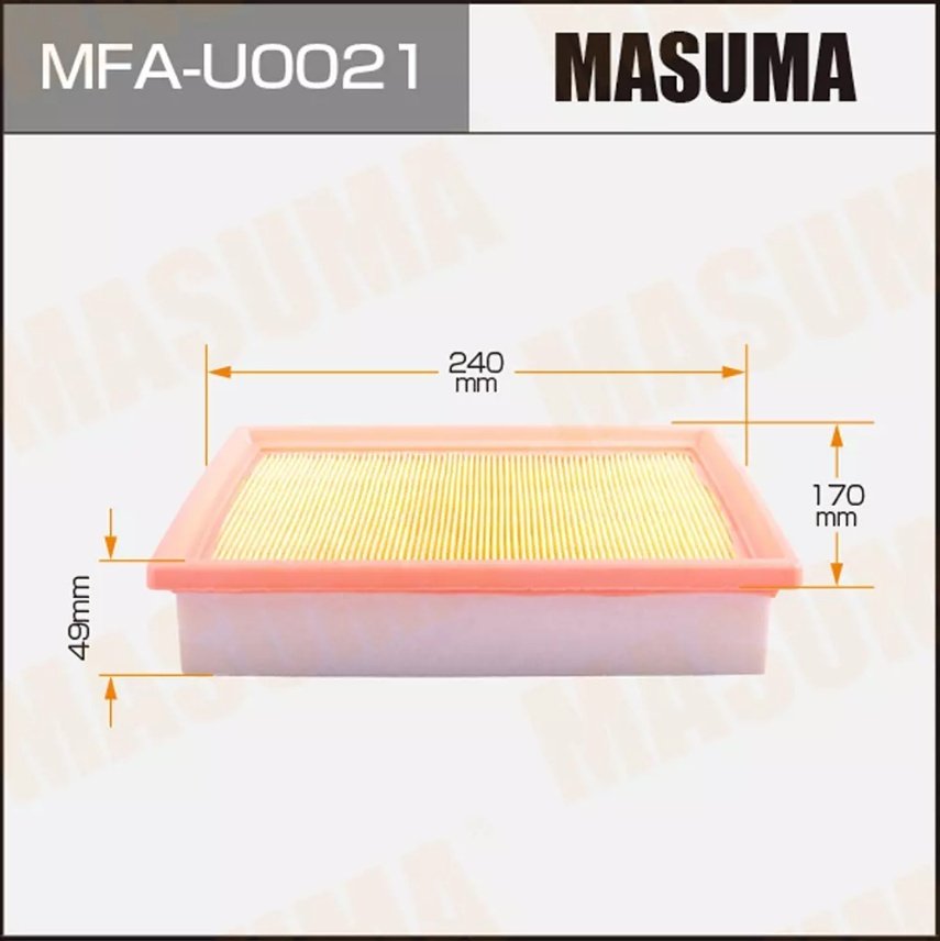 MASUMA воздушный фильтр MFAU0021 купить,NaN