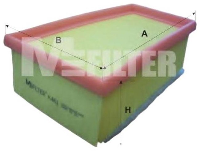MFilter воздушный фильтр K 461 - ForteMarket MFilter воздушный фильтр K 461 купить,NaN