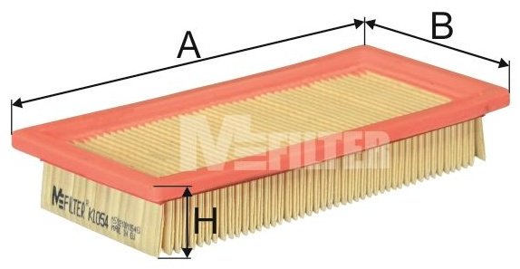 MFILTER Воздушный Фильтр K1054 купить,NaN