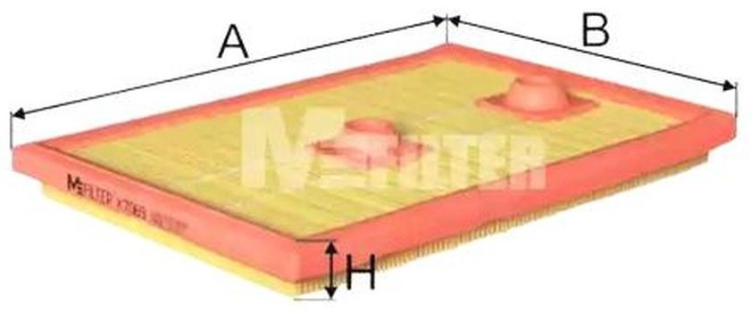 MFilter воздушный фильтр K 7069 купить,NaN