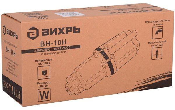 Насос погружной колодезный ВИХРЬ ВН-10Н купить,NaN