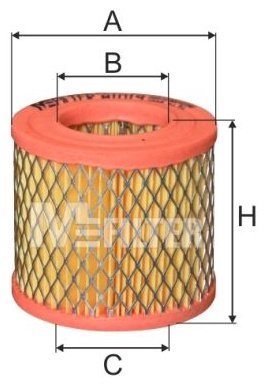 MFILTER Воздушный Фильтр A1019 купить,NaN
