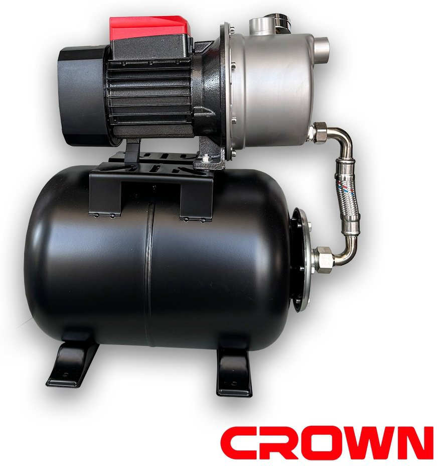 Насос поверхностный насосная станция центробежный CROWN ct35115 купить,NaN