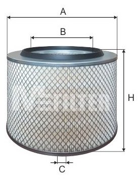 MFILTER Воздушный Фильтр A348 купить,NaN