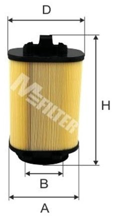 MFilter воздушный фильтр A8127 купить,NaN