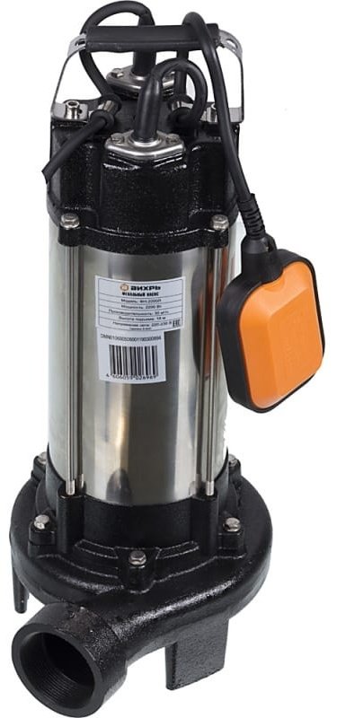 Фекальный насос ВИХРЬ ФН-2200Л