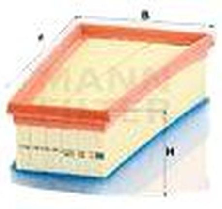 MANN-FILTER воздушный фильтр C 30025 купить,NaN