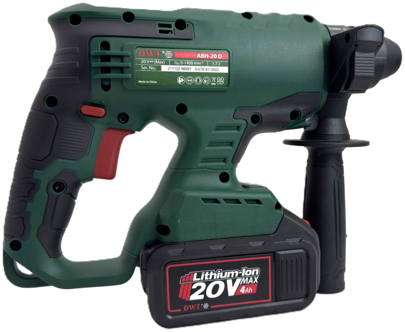 Перфоратор DWT ABH-20 D 1.7 Дж, SDS-Plus купить,NaN