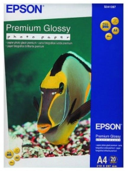 Epson C13S041287 бумага, A4, 20 листов, глянцевое покрытие купить,NaN