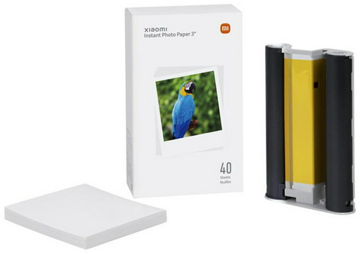 Xiaomi Instant Photo Paper 3"/SD30 бумага, A7, 40 листов, глянцевое покрытие