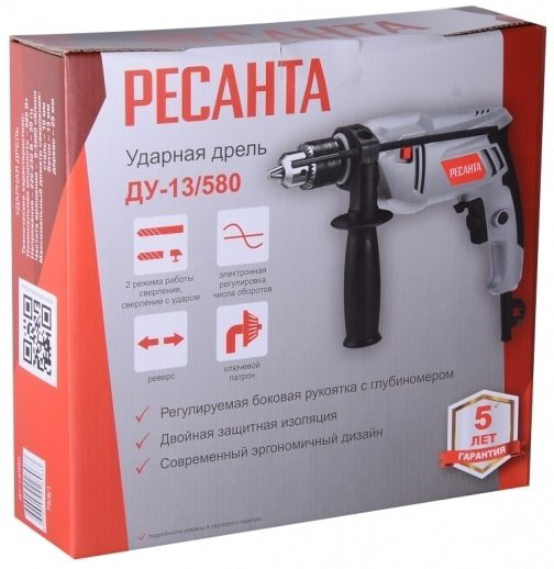 Ресанта дрель ДУ-13/580 купить,NaN