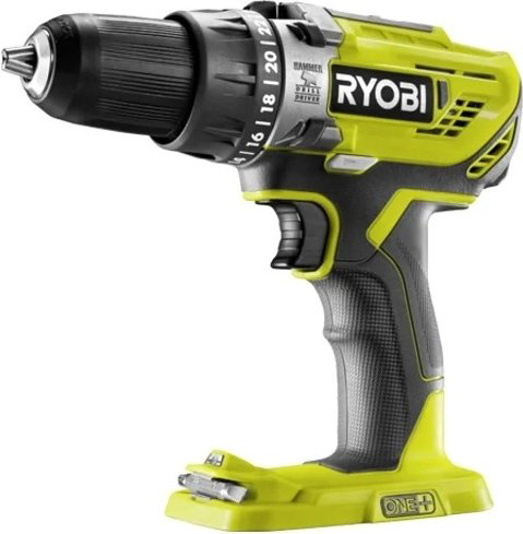RYOBI дрель-шуруповерт R18PD3-0 5133002888 18 В купить,NaN