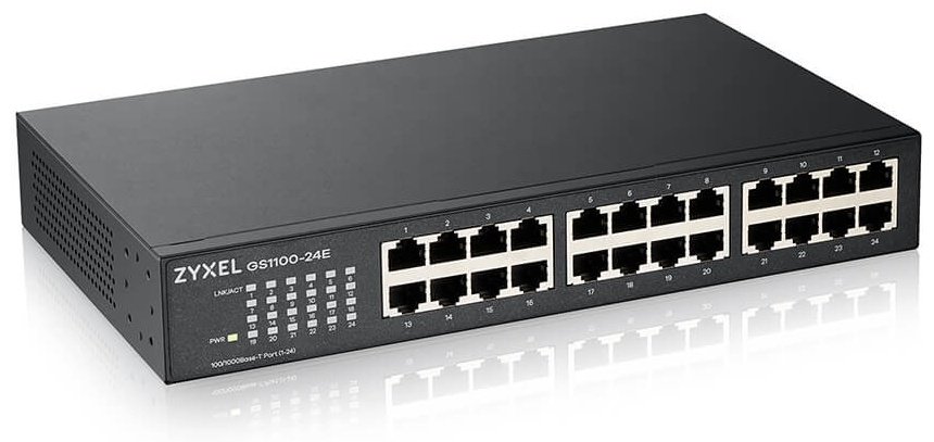 ZyXEL GS1100-24E черный - ForteMarket ZyXEL GS1100-24E черный купить,0