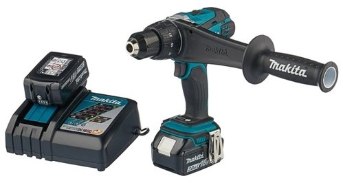 Makita дрель-шуруповерт DDF458RFE купить,NaN