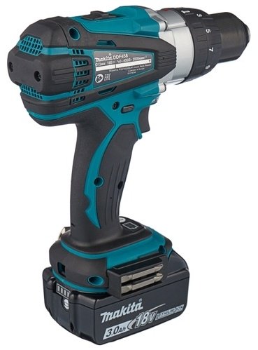 Makita дрель-шуруповерт DDF458RFE купить,NaN