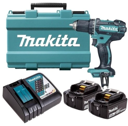 Makita дрель-шуруповерт DDF485RFE купить,NaN