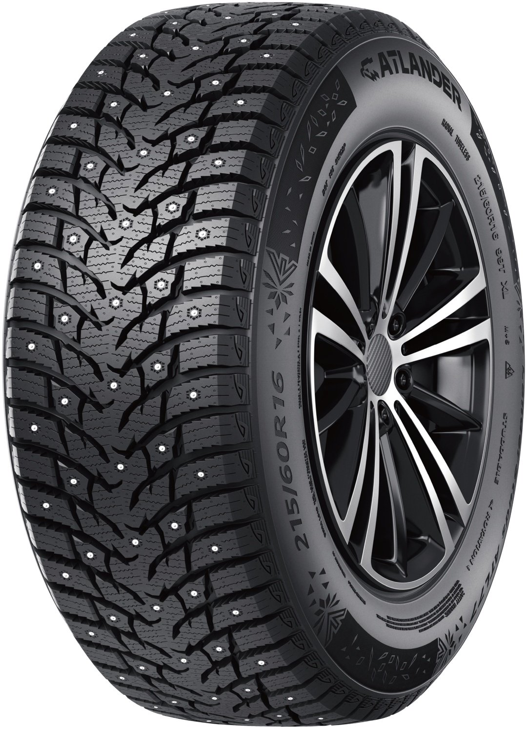 Atlander LanderStuds ATL77 205/60 R16 96 T с шипами
