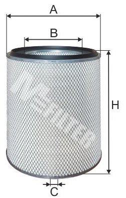 MFILTER Воздушный Фильтр A523 купить,NaN
