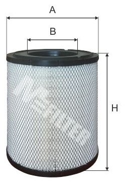 MFILTER Воздушный Фильтр A837 купить,NaN