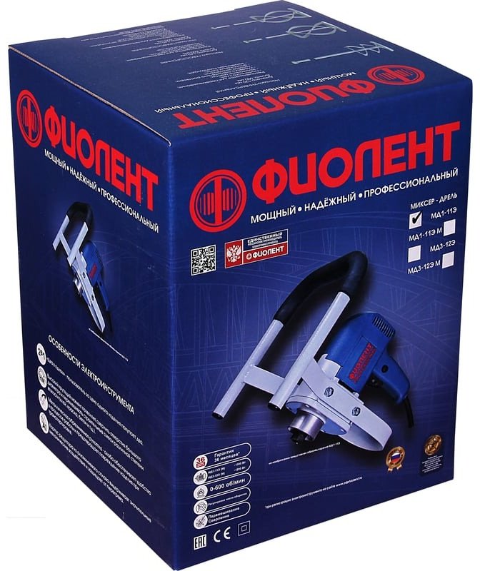 Фиолент дрель-миксер МД1-11Э ИДФР298179001-К7 купить,0
