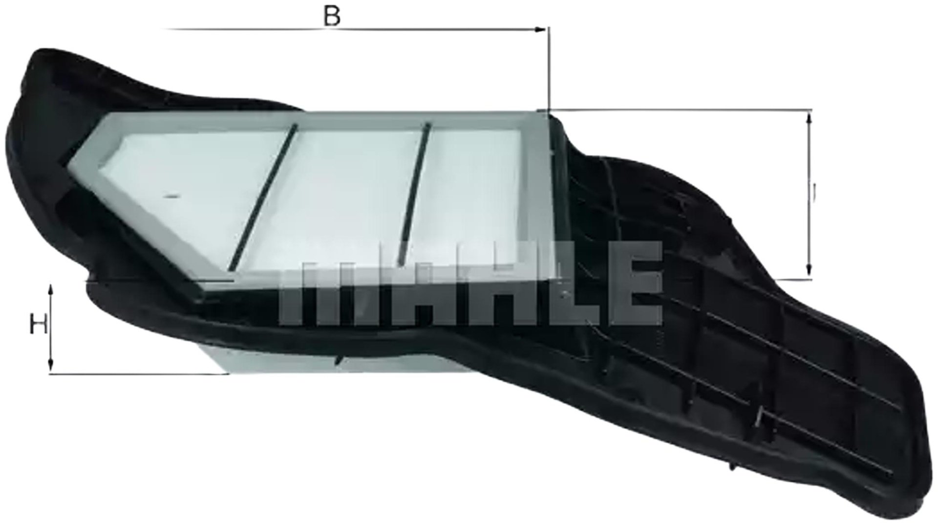 MAHLE воздушный фильтр LX16845 купить,NaN