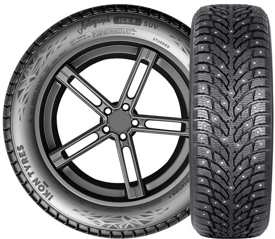 Ikon Tyres (Nokian) Autograph Ice 9 SUV 255/55 R20 110 T с шипами купить,110800