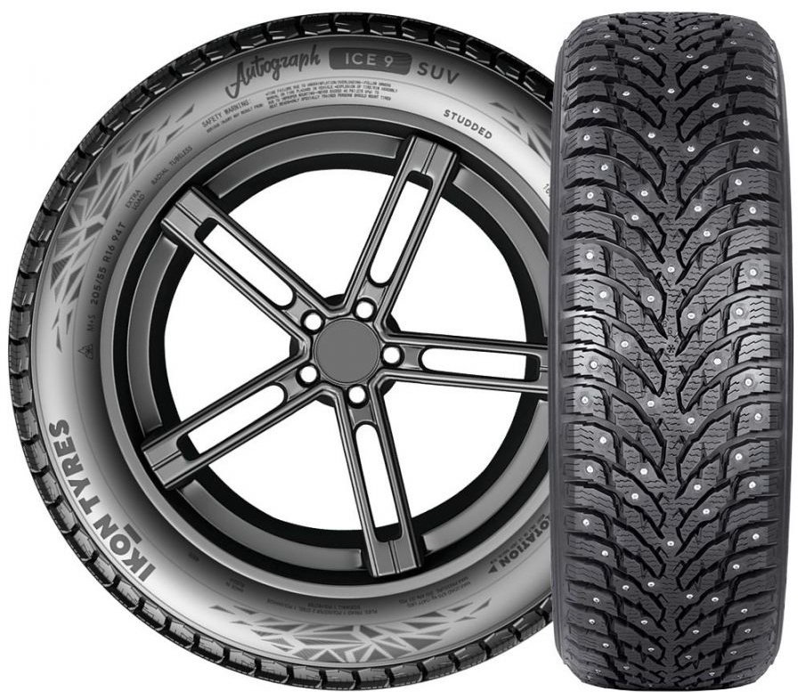 Ikon Tyres (Nokian) Autograph Ice 9 SUV 255/55 R20 110 T с шипами купить,110800
