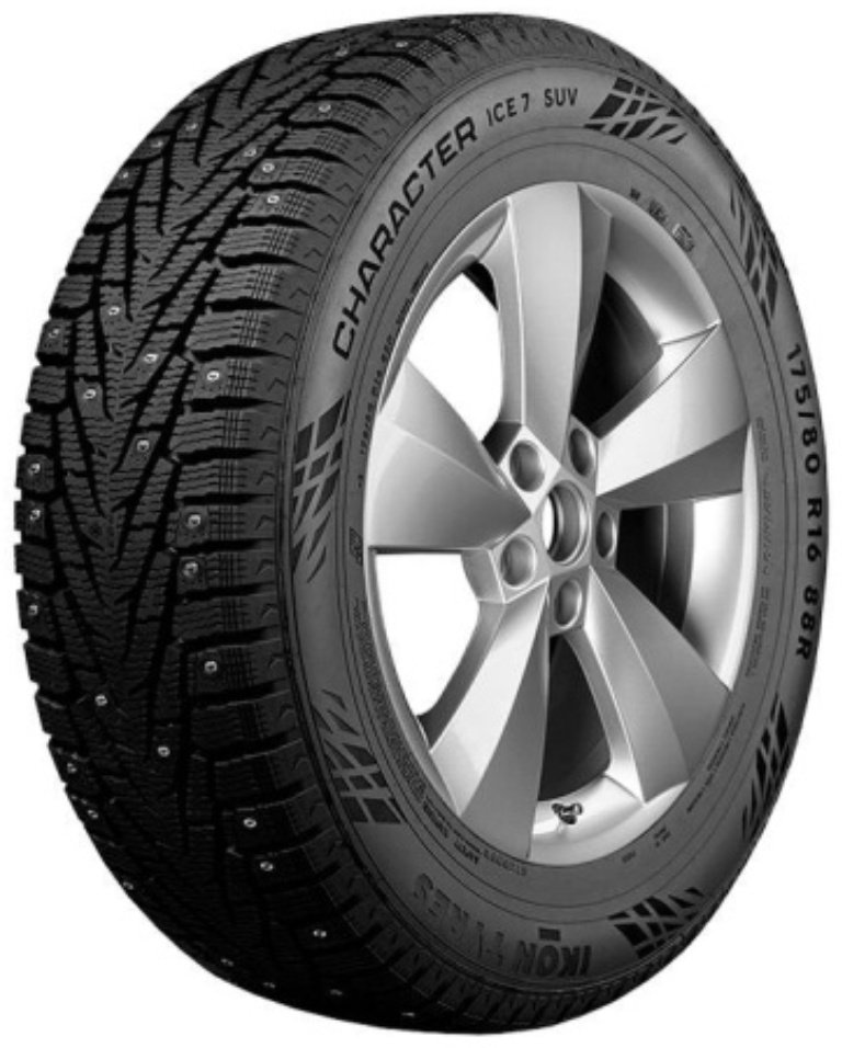 Ikon Tyres (Nokian) Character Ice 7 205/60 R16 96 T с шипами купить,NaN