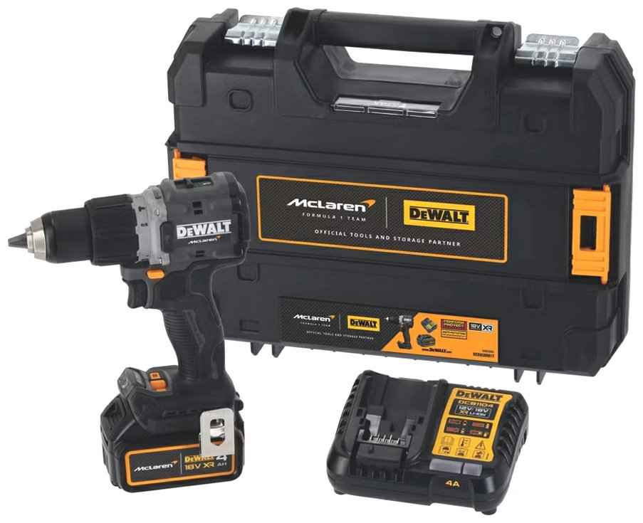 DeWALT McLaren дрель-шуруповерт DCD85MM1T-QW купить,NaN