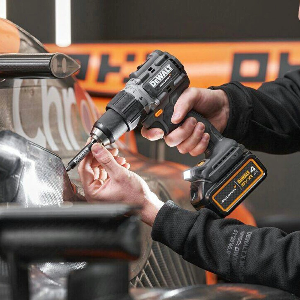 DeWALT McLaren дрель-шуруповерт DCD85MM1T-QW купить,NaN