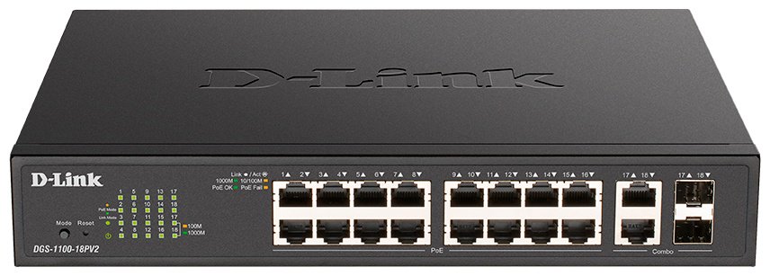 Коммутатор D-link DGS-1100-18PV2/A3A - ForteMarket Коммутатор D-link DGS-1100-18PV2/A3A купить,0