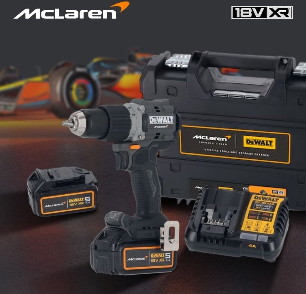 DeWALT McLaren дрель-шуруповерт DCD85MP2T-QW 18 В - ForteMarket DeWALT McLaren дрель-шуруповерт DCD85MP2T-QW 18 В купить,0