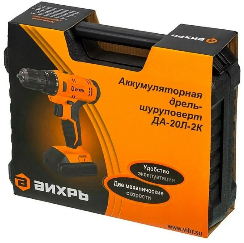 Шуруповерт Вихрь ДА-20Л-2К 72/14/21 купить,NaN