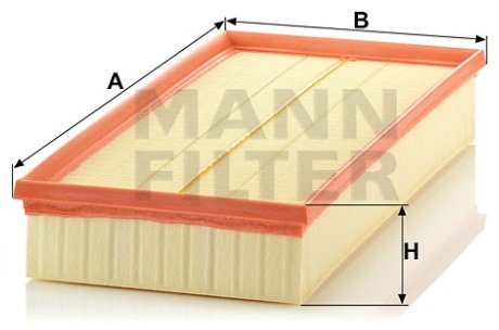MANN-FILTER воздушный фильтр C39002 купить,NaN