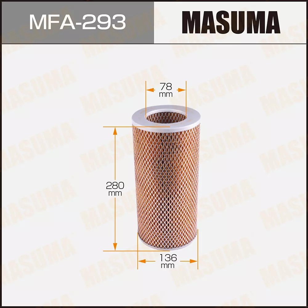 MASUMA воздушный фильтр MFA293 купить,NaN