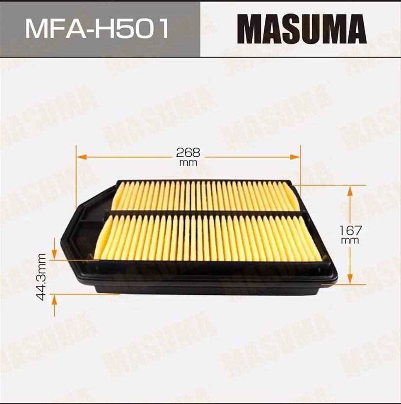 MASUMA воздушный фильтр MFA-H501 купить,NaN