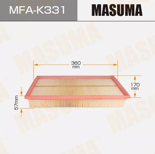 MASUMA воздушный фильтр mfa-k331 купить,NaN