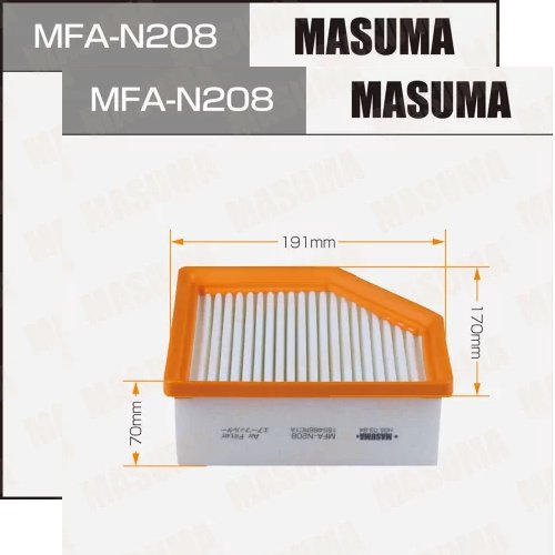 MASUMA воздушный фильтр MFAN208 купить,NaN