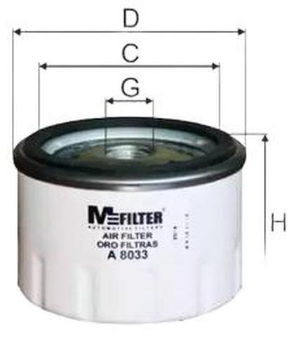 MFilter воздушный фильтр A 8033 купить,NaN