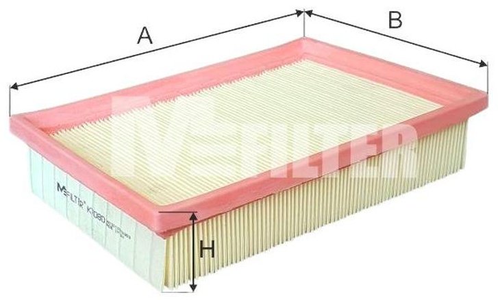 MFilter воздушный фильтр K 7080 купить,NaN