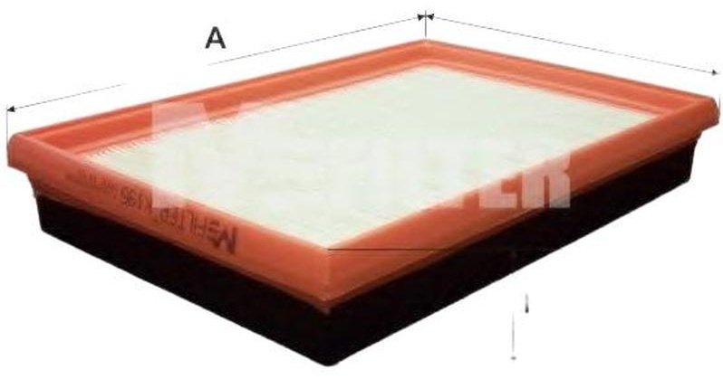 MFilter воздушный фильтр K 195 - ForteMarket MFilter воздушный фильтр K 195 купить,NaN