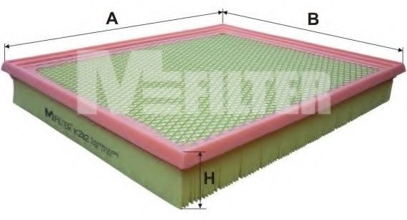 MFilter воздушный фильтр K282 купить,NaN
