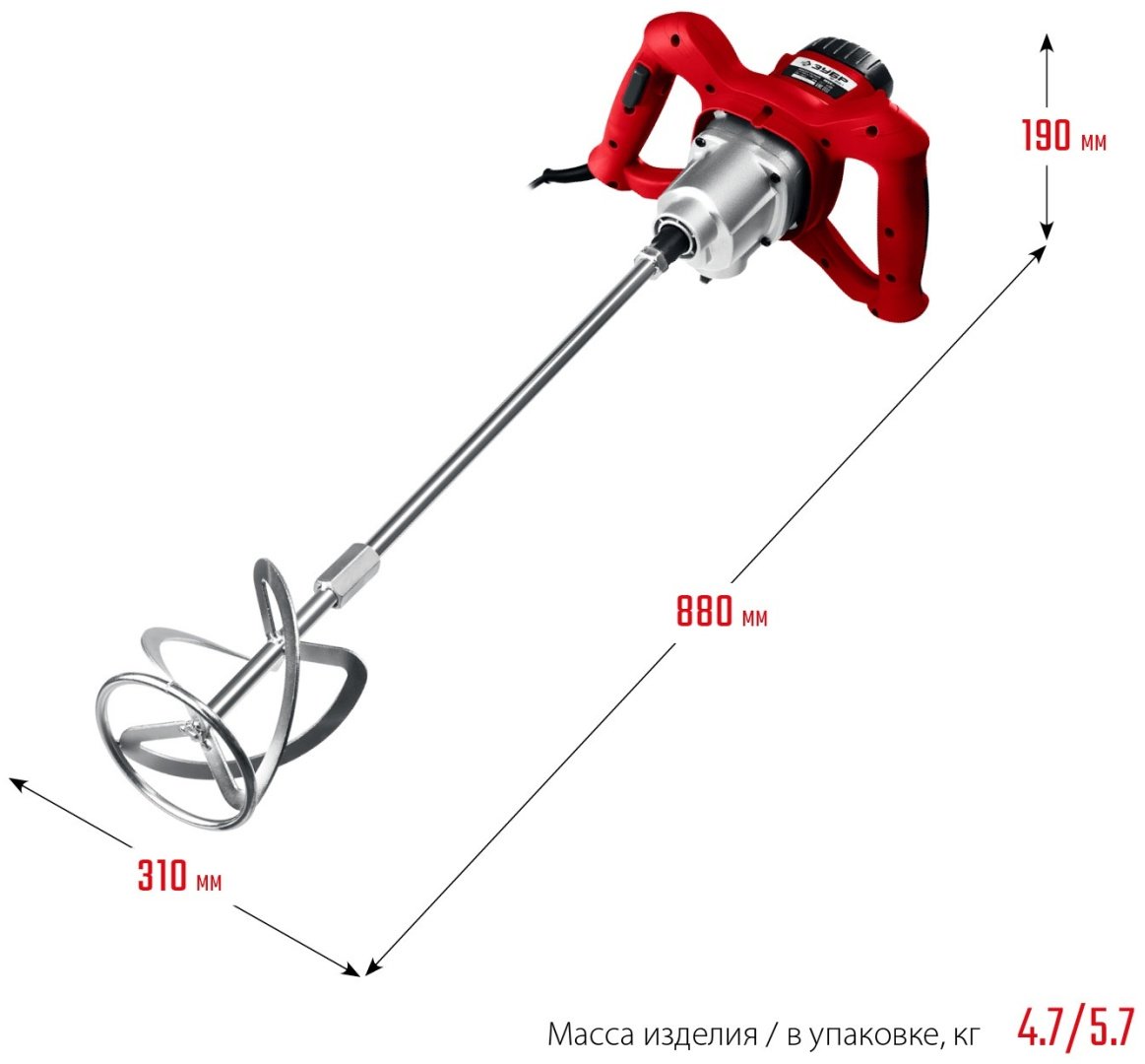 ЗУБР дрель-миксер МР-1050-1 купить,45350