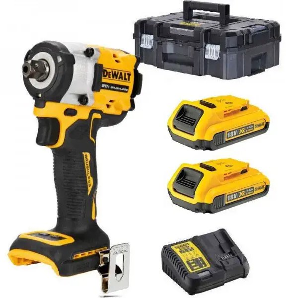 DeWALT гайковерт Аккумуляторный ударный гайковерт DeWalt DCF922P2T-QW 18 В