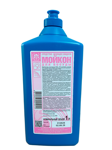 Средство моющее нейтральное Инкраслав Мойкон для посуды 1L
