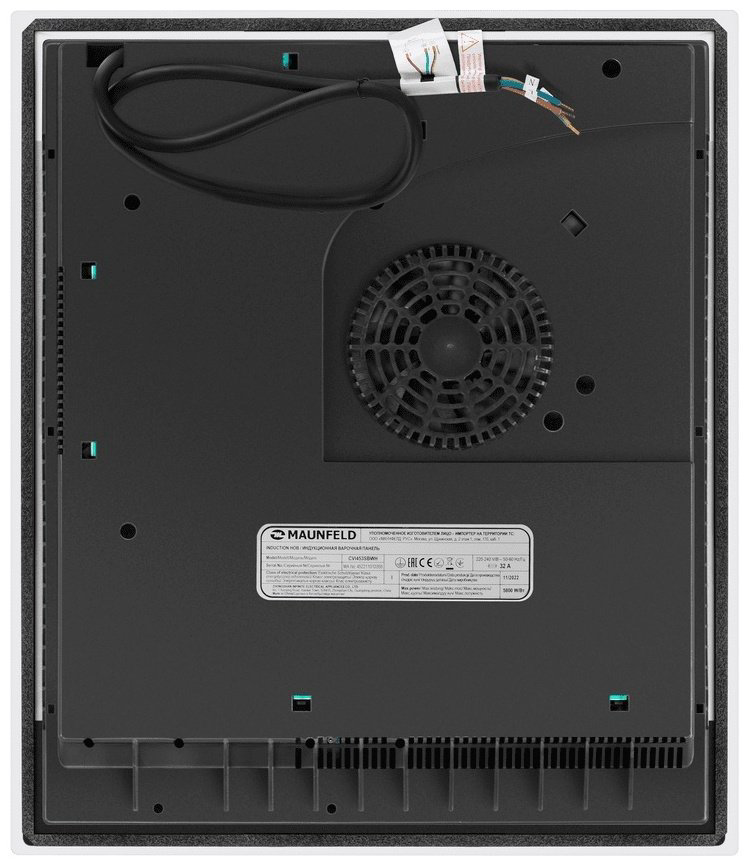 Варочная поверхность MAUNFELD CVI453SBWH белый купить,NaN