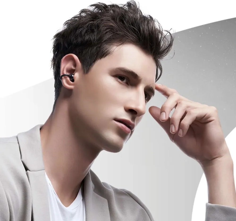 Наушники HONOR Choice Earbuds CLIP черный купить,0